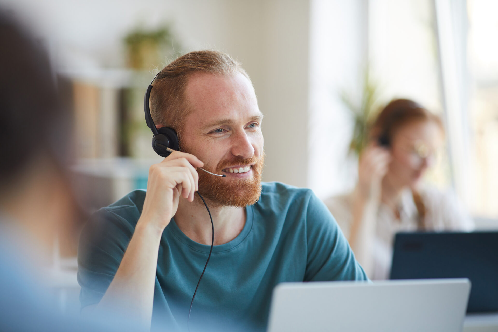 Man working at office